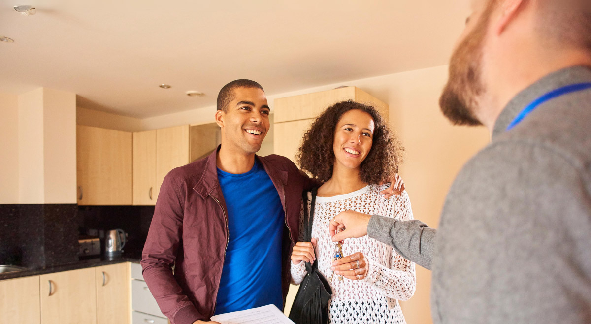 Strategic tenant education in Memphis starts at move-in, a property manager walks new residents through the home during a rental walkthrough