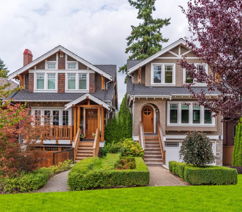 Renovated single-family homes in Lakeland, TN representing BRRRR investment properties managed by Advantage Property Management