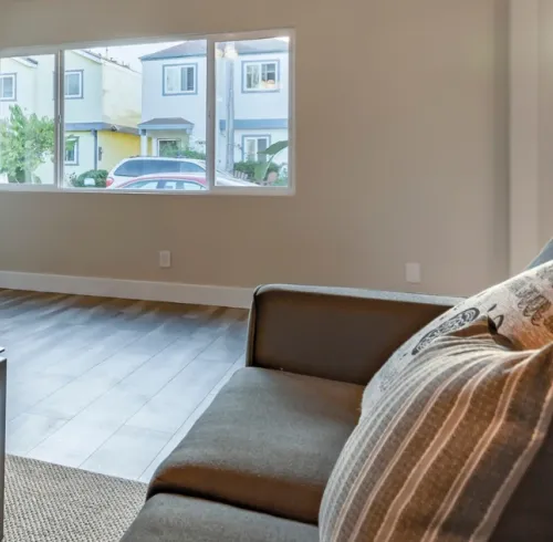 Cozy interior of a living room.
